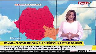 Weather alert: RED CODE for heatwave and tropical nights in Romania screenshot 4