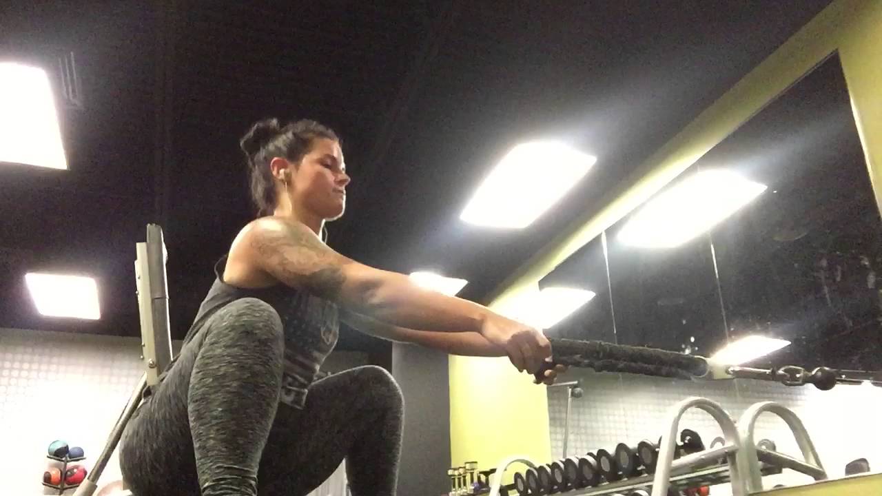 Cable Rope Squat YouTube