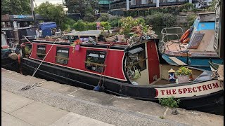 Staying On A Canal Narrowboat In Central London