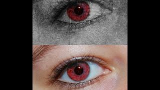 changing the eye color in a photo