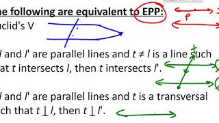 MATH335 Content - Theorems equivalent to EPP