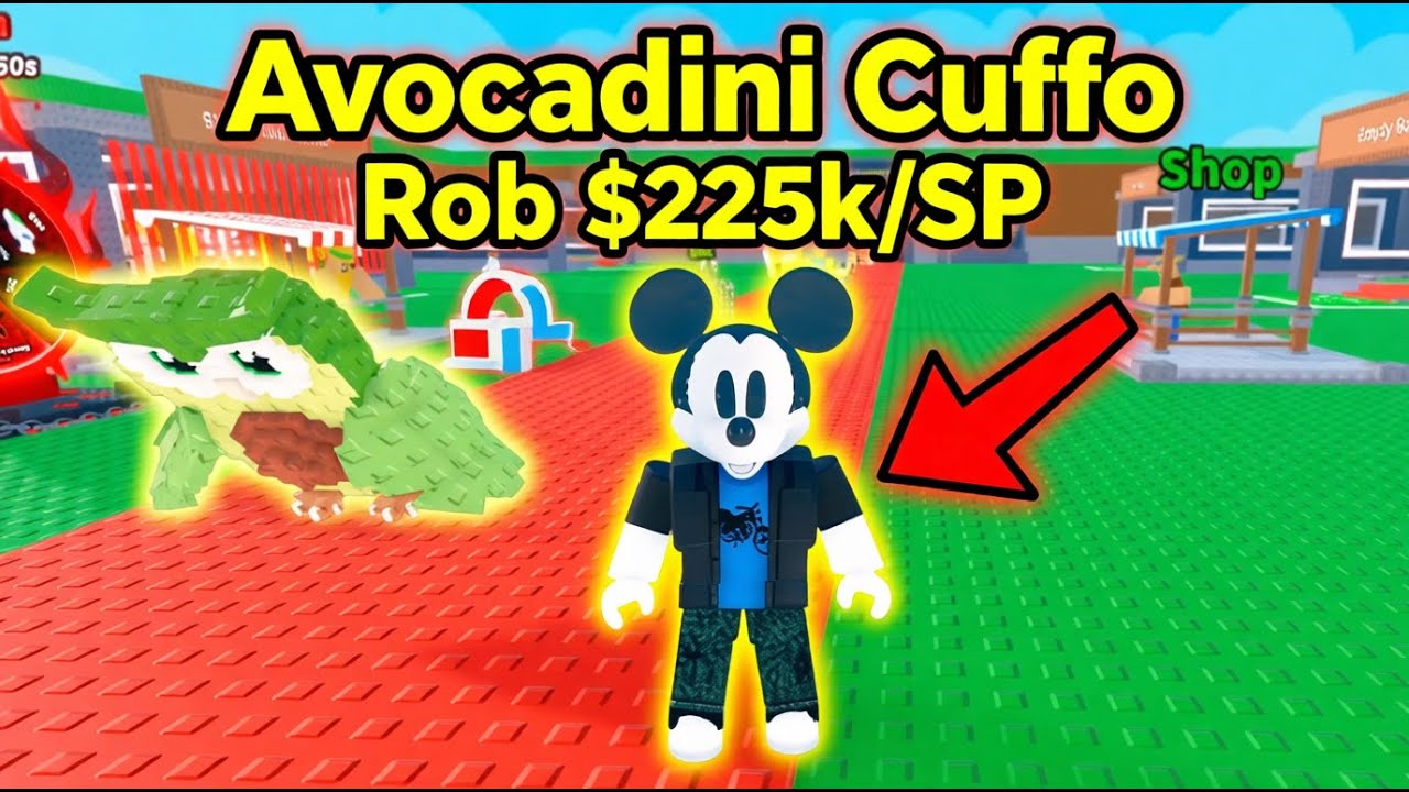 Mickey Roblox Adventure -Take it Home Giant Brainrot