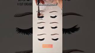 6 Eyeshadow Styles Every Beginner Must Know✨ Eyeshadow tutorials for beginners #shorts #eyemakeup