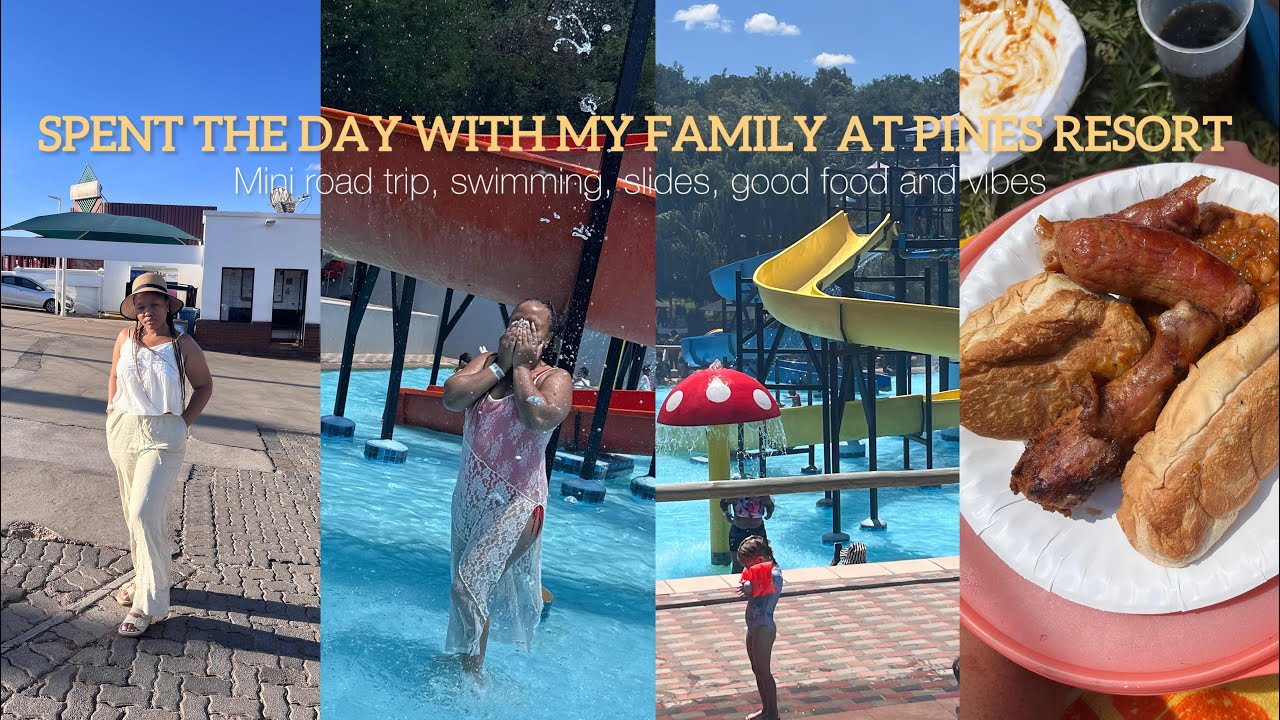 Spent the day with my family at Pines Resort| Mini road trip| Swimming| Slides| Good food and vibes.