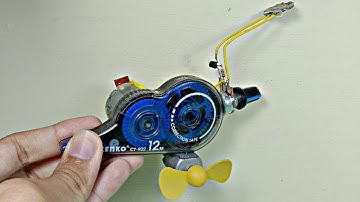 HOW TO MAKE AN ELECTRONIC TOY CIRCUIT USING A DVD DYNAMO AND ELECTRONIC DIMMER 