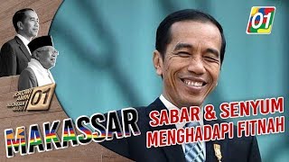 Jokowi selalu Sabar & Tersenyum Meski Banyak yang Memfitnahnya
