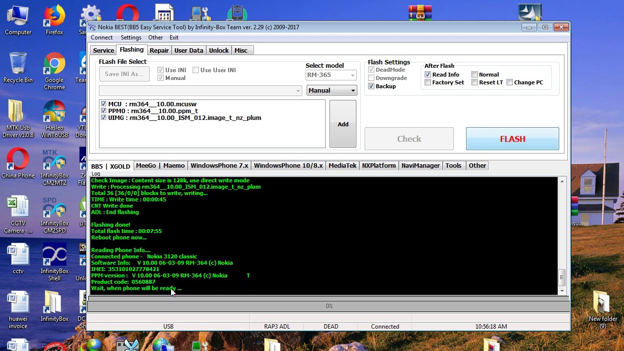 How To Flash Nokia Old BB5 With Infinity  Best
