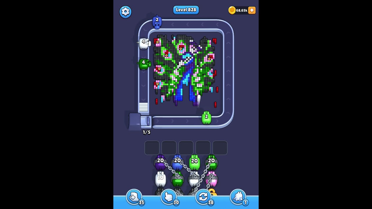 Pixel Flow Level 828 - YouTube