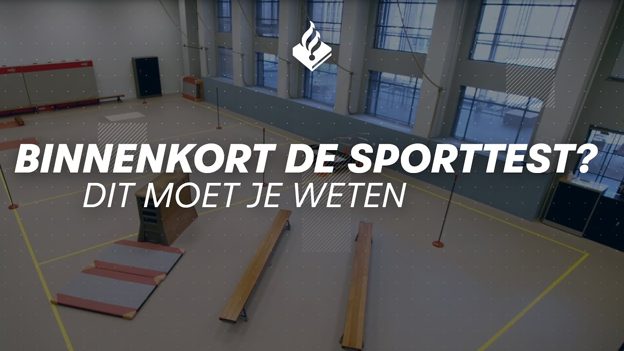 Sporttest politie: dit moet je weten