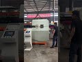 The bending hoop machine for our Malaysia customer has successfully completed testing.