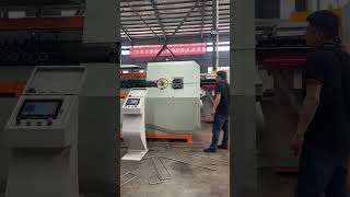 The bending hoop machine for our Malaysia customer has successfully completed testing.