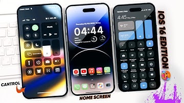 Miui To iOS 16 Customisation ⚡Best Miui 13/12 Themes 🥵Miui/Tema Themes|iOS 16 Theme For Xiaomi.