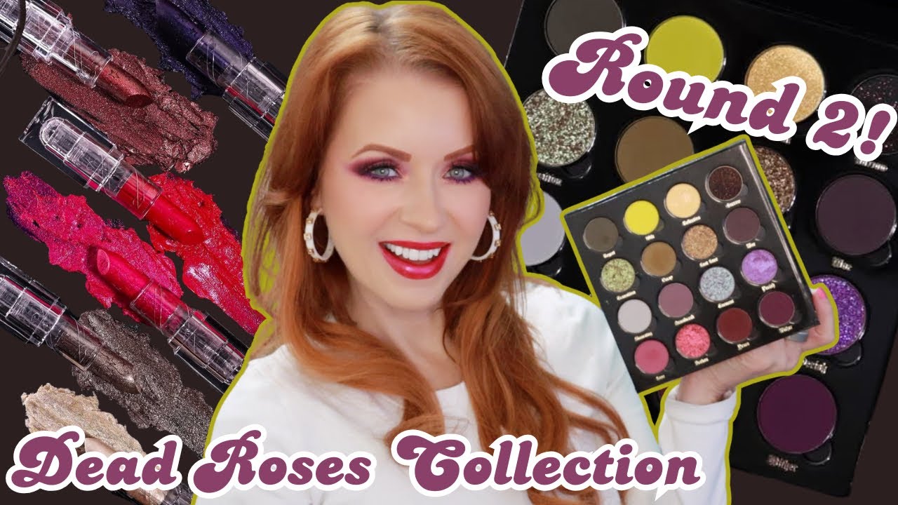 РАУНД 2! Коллекция Dead Roses от Bella Beauty Bar | 2 образа + образцы помады!