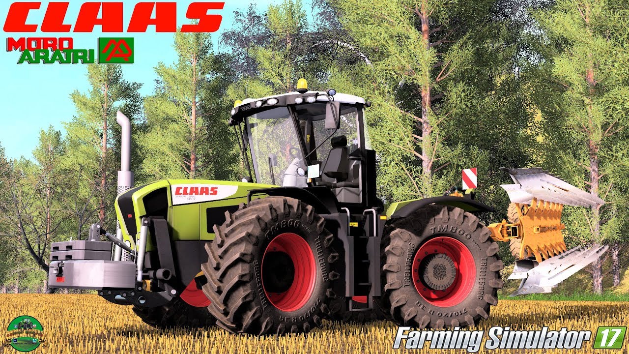 Farming Simulator 17 | Claas Xerion 3800 Trac VC + Moro Raptor EXA 20A