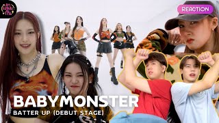 [REACTION] BABYMONSTER - BATTER UP DANCE PERFORMANCE (DEBUT SPECIAL) | เอาตรงไหนมาไม่เริ่ด!!?