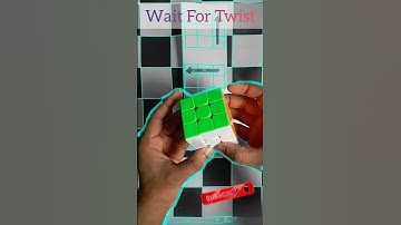 Trick To Twist🧊 And solve Cube #shorts #rubikscube #viral #respect