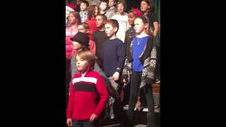2015 1215 Gavin school sing