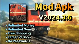 Indian Train Simulator Mod Apk 2024.3.6 | Unlimited Money Unlimited Gem | Gameplay
