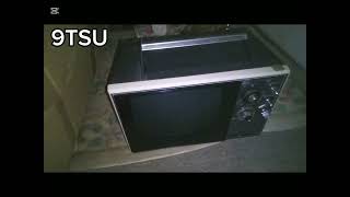 Retro TOSHIBA  9TSU  B/W  public state Television 画面が小さくて暗い症状は電源回路又は水平偏向回路の不良だと思います。