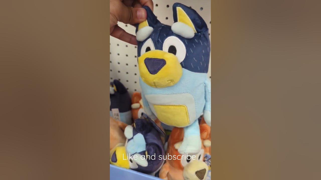 bluey plushies/ target YouTube