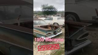 FOUND: 1959 Chevy Biscayne at CTC Auto Ranch in Texas