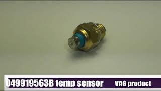 Temperatuur sensor, korte sensor, 049 919 563 B, 049919563B, Celtemp Services