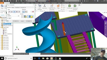 Autodesk Inventor Pro 2018 Playground (Assembly Part 9)