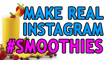 How to make a real smoothie from Instagram hashtags (Gray Bright - The Internet of Things)