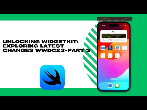 Animating Text and Images in WidgetKit (WWD23 Changes) | iOS Development-Part 3