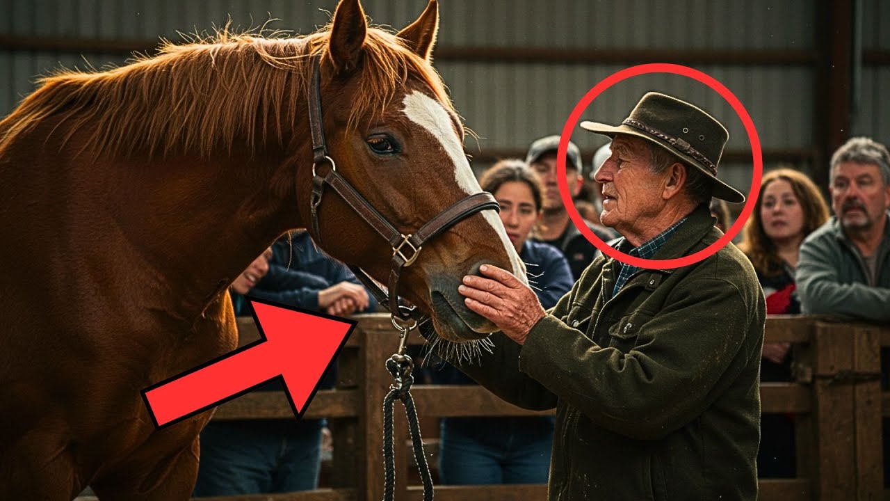 Pregnant Mare Saved From Auction: Old Man's Purchase Leads to Miracle