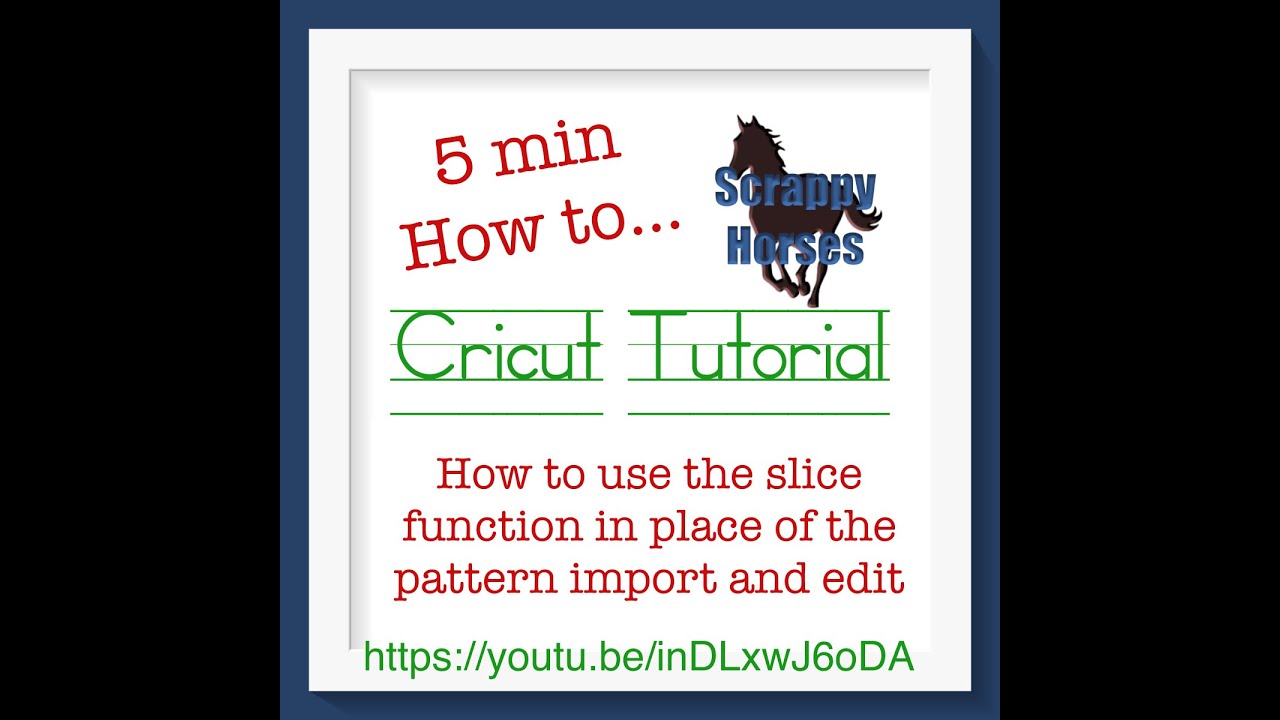 How to use the slice function in Cricut Design Space