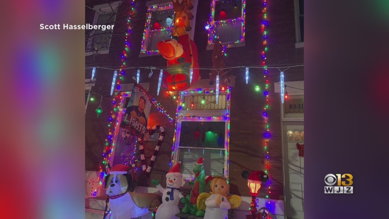 Holiday Lights Scott Hasselberger Goes All Out With Brewers Hill Light