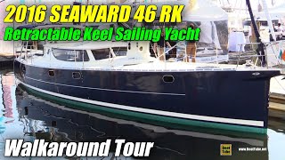 2016 Seaward 46 RK Retractable Keel Sailing Yacht - Deck interior Walkaround - 2015 Annapolis Sail B