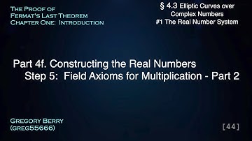 Dedekind Cuts - Constructing the Real Numbers (Step 5 Part 2)  #4.3.1.4f