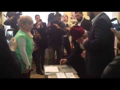 ილია მეორემ არჩევნების მეორე ტურში მიიღო მონაწილეობა