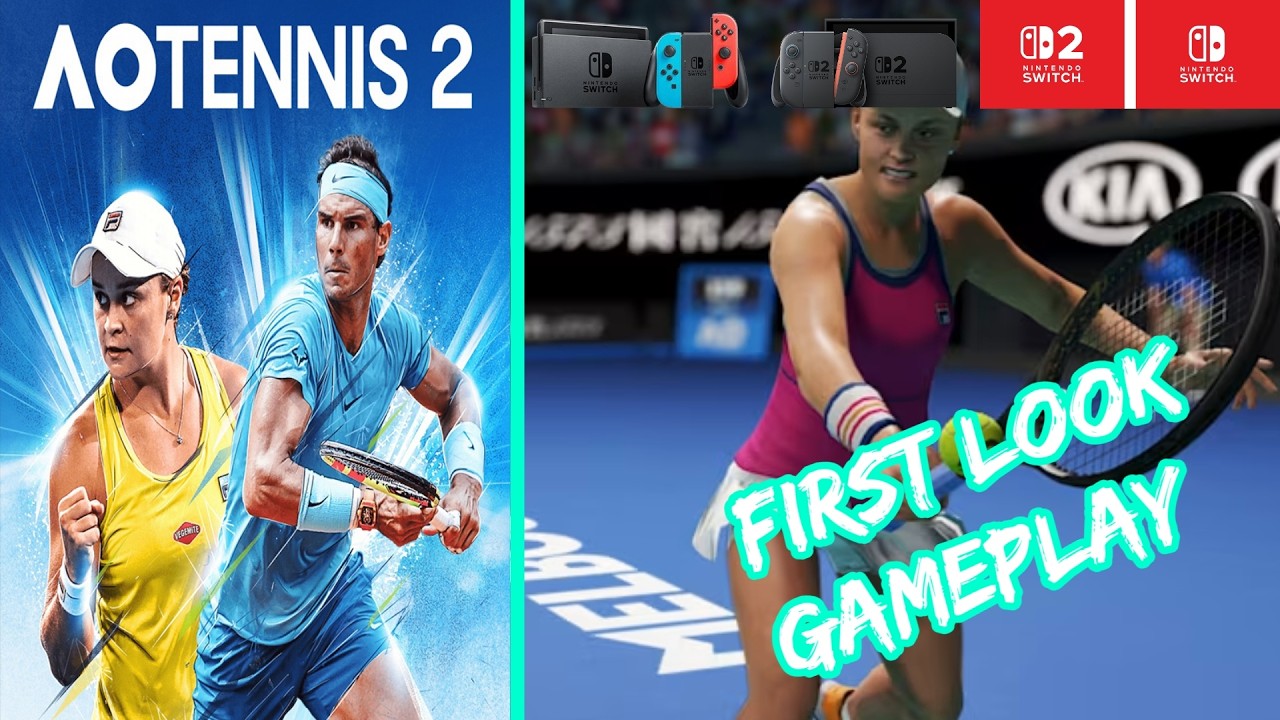 AO Tennis 2 – Nintendo Switch / Switch 2 Gameplay - YouTube