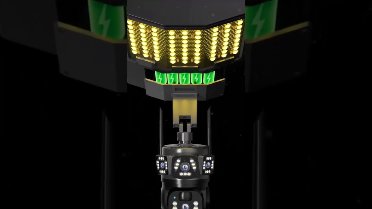 Solar Street Light with CCTV Camera