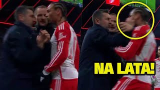 TRETA! Leroy Sané foi agredido pelo técnico Nenad Bjelica, do Union Berlin!