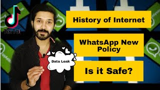 Whatsapp New Privacy Policy Update | Whatsapp Safe or Not | History of Internet | Data Leak/Breach