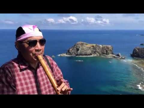綠島之夜Xiao八自簫客(自始免譜完全聽音)一鏡到底南簫演奏於綠島-小長城步道之觀海樓