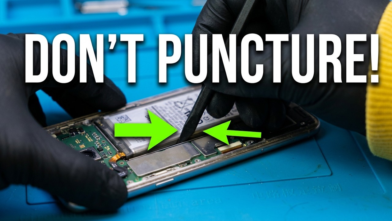 How to Change Battery for Samsung S8 .Battery Replacement - YouTube