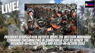 Pres Rodrigo Duterte,  Visit to the Wounded-in-Action (WIA) and Killed-in-Action / July 05, 2021