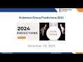 2024 predictions  eckerson group webinar