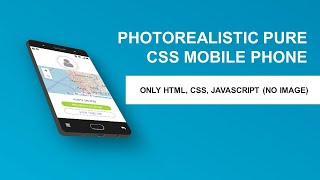 ASMR Programming - Photorealistic PURE CSS Mobile Phone - No Talking screenshot 1