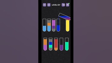 Water sort puzzle   Level 197