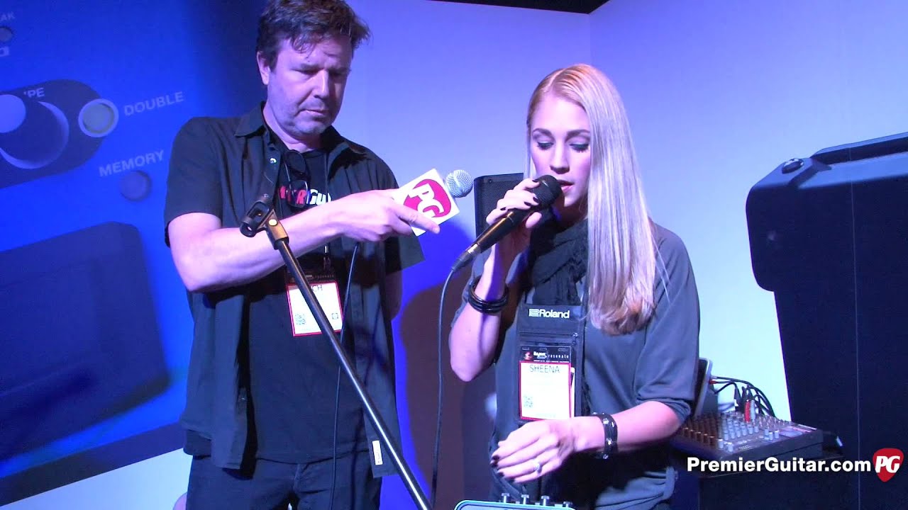 Namm 15 Boss Ve 1 Vocal Echo Demo Youtube