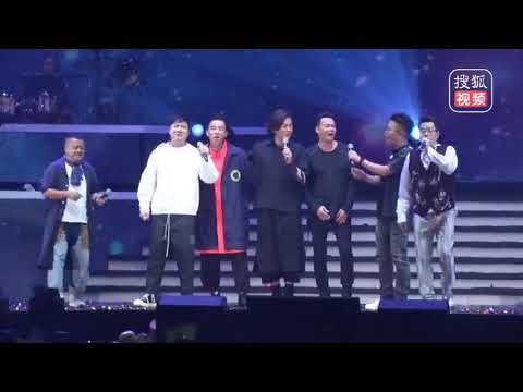 回忆杀！谭咏麟演唱会郑伊健陈小春携六大古惑仔登台
