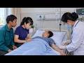 Mrs. Sam's blood pressure spike to 230 - Huyen and De rushed her the hospital middle of the night.