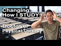 Difference in studying doctorate vs bachelors  physical therapy school