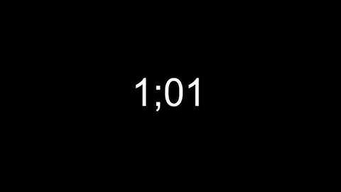 1 Minute Countdown Timer No Audio